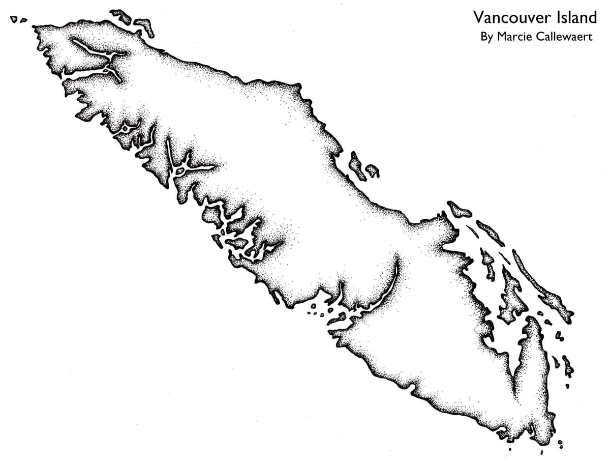 지도 vancouver island 개요