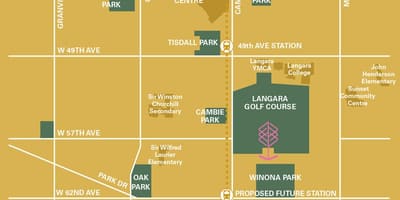 지도 langara