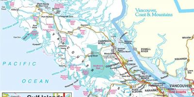 밴쿠버 공원 맵